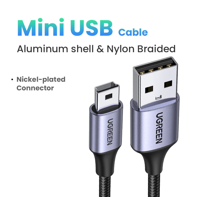 Ugreen – Mini câble USB vers USB, chargement rapide de données