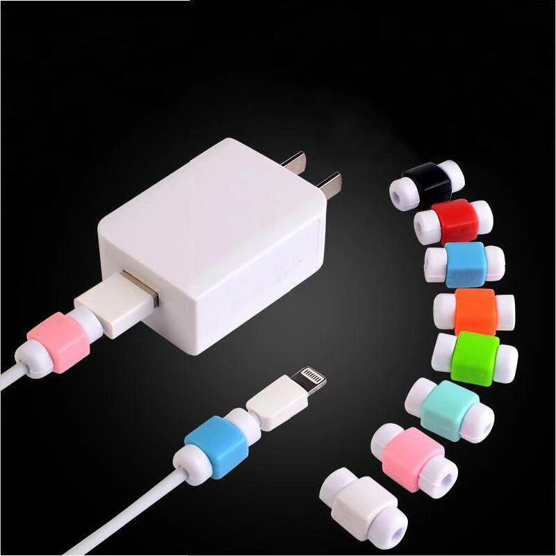 10 pcs/lot protecteur mignon câble écouteurs