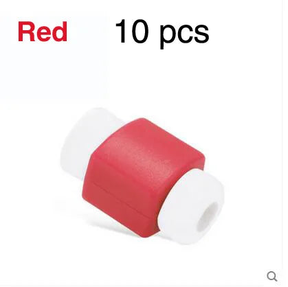10 pcs/lot protecteur mignon câble écouteurs