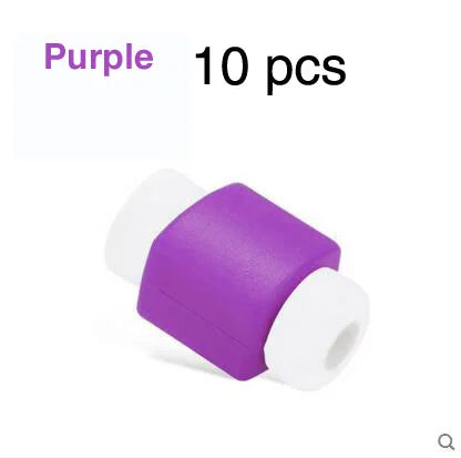 10 pcs/lot protecteur mignon câble écouteurs