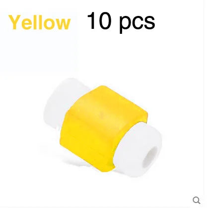 10 pcs/lot protecteur mignon câble écouteurs