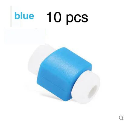 10 pcs/lot protecteur mignon câble écouteurs