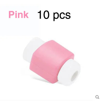 10 pcs/lot protecteur mignon câble écouteurs