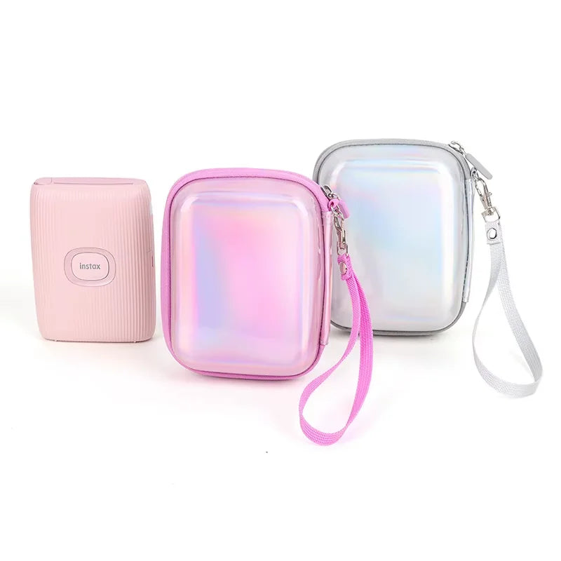 Pour Film instantané Fujifilm Instax Mini Link Liplay EVO SP-2 imprimante antichoc EVA étui de transport avec poche en maille-accessoires