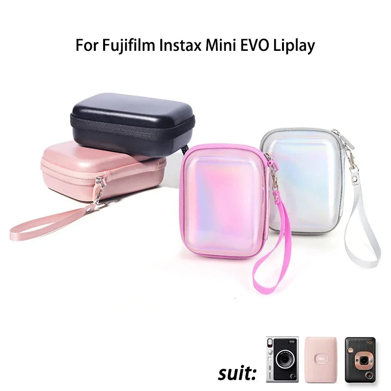 Pour Film instantané Fujifilm Instax Mini Link Liplay EVO SP-2 imprimante antichoc EVA étui de transport avec poche en maille-accessoires