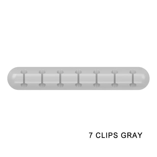 Organisateur de fil de câble en Silicone