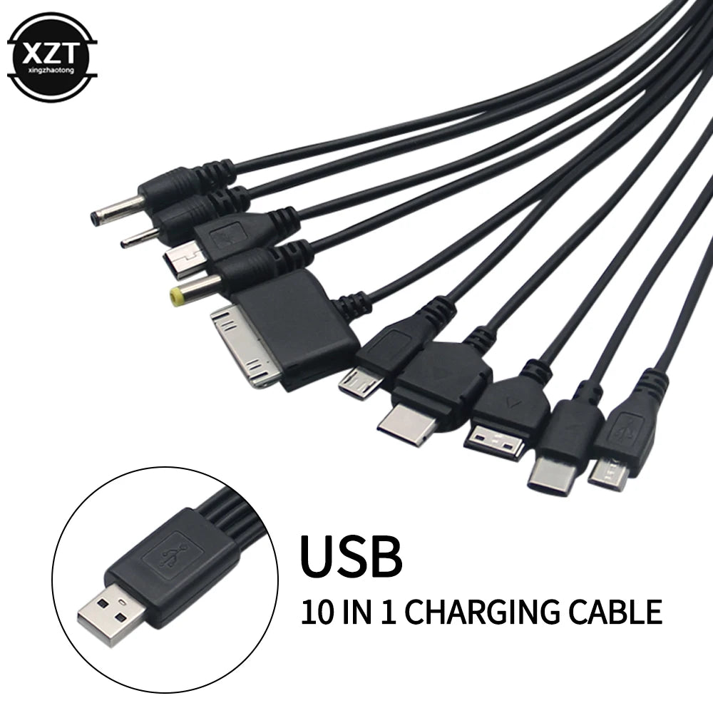 Câbles chargeur micro USB 10 en 1