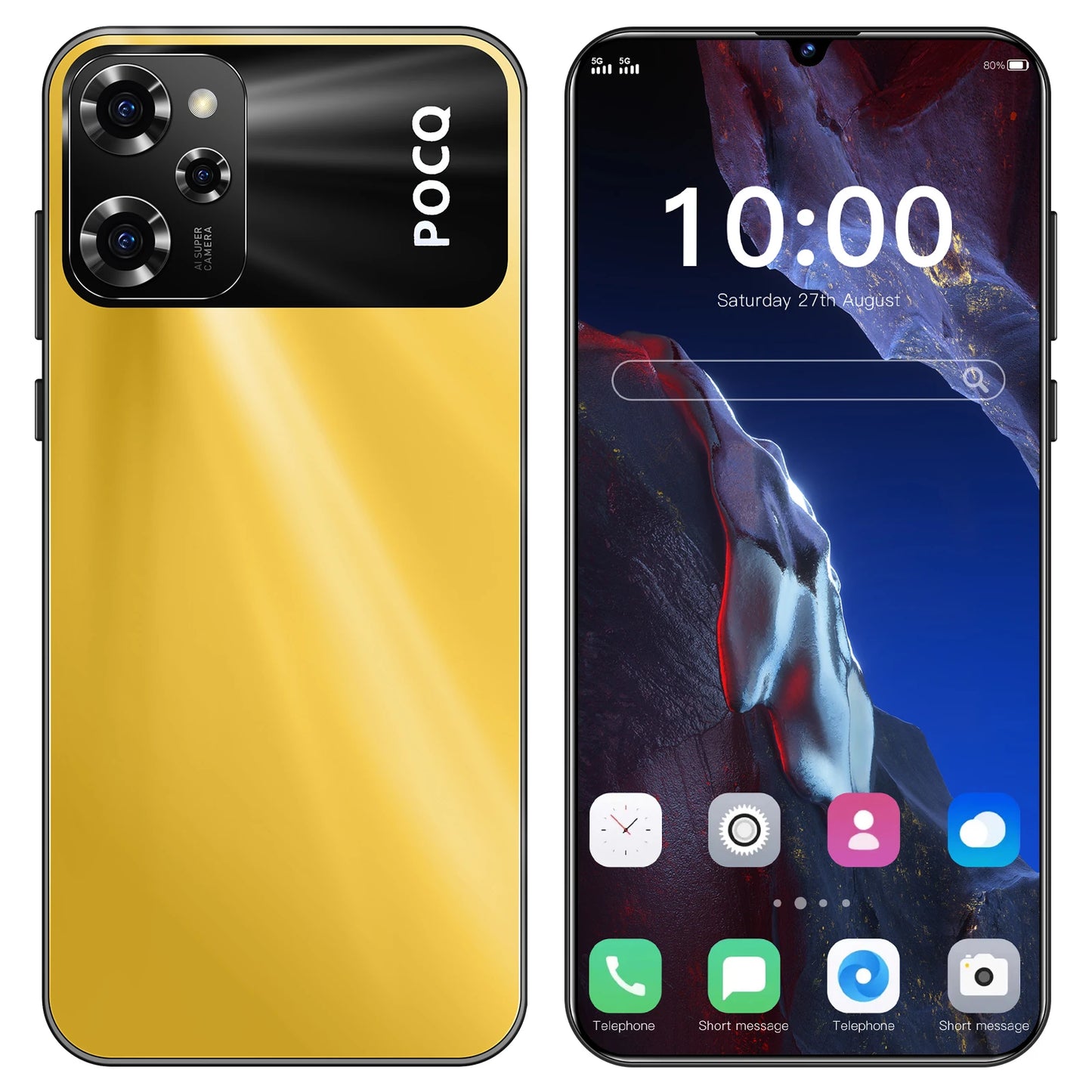 POCO M6 Pro 5G double SIM fonction de veille 7.3 pouces