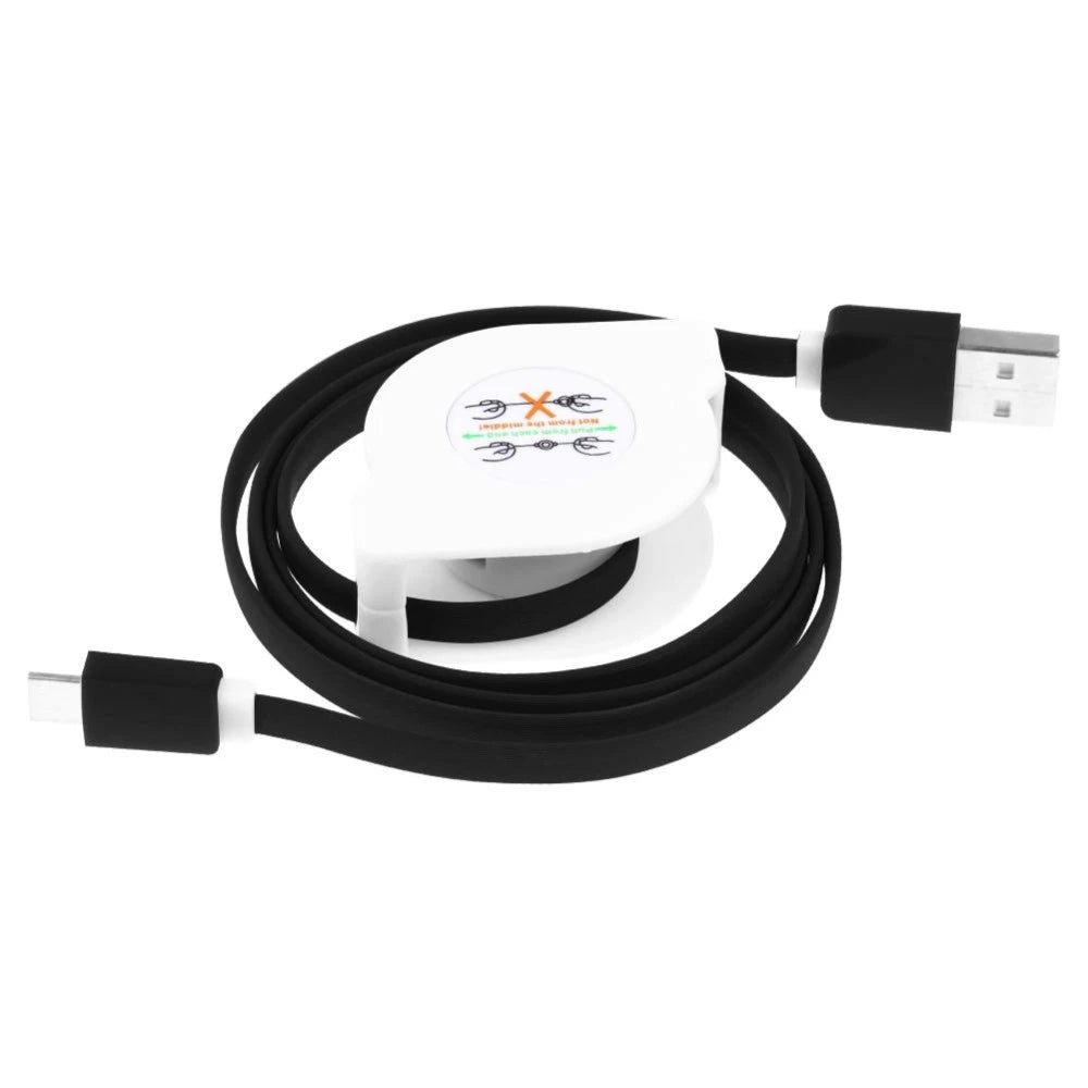 5 pcs/lot 1M USB-C Type C à USB Rétractable Type C Données DivisCharger Câble
