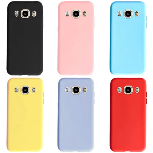 Coque en silicone souple mat antichoc pour Samsung Galaxy J3 J5 J7