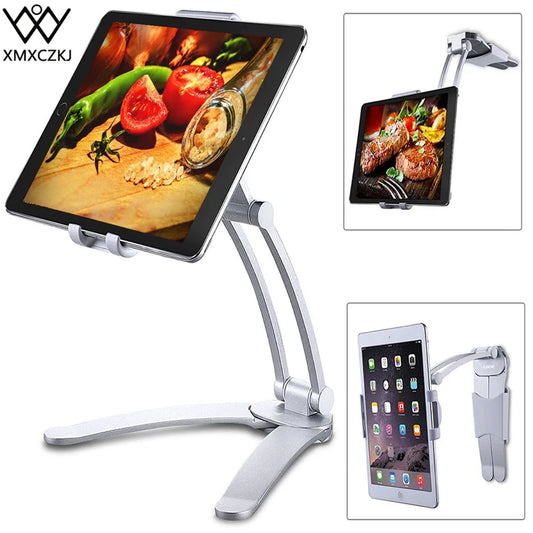 Support de montage pour tablette de bureau mural Adapté aux supports de smartphone pour tablette de 5 à 10,5 pouces de largeur