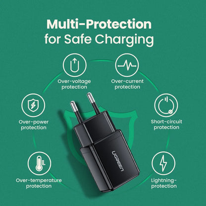 Ugreen 5V 2.1A USB Charger for iPhone X 8 7 iPad Fast Charging EU Wall Adapter for Samsung S9 Xiaomi Mi 8 Mobile Phone