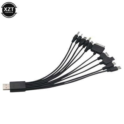 Câbles chargeur micro USB 10 en 1