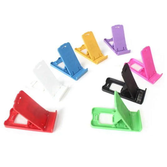 Mini support de téléphone portable pliable en plastique