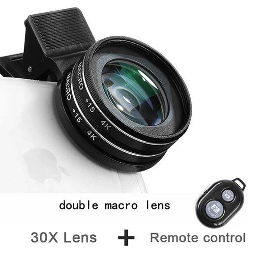 Objectif Macro 37MM 15X 4K HD