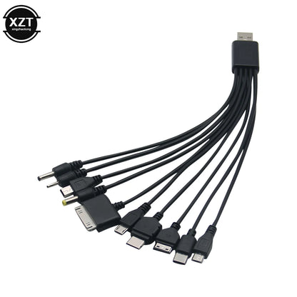Câbles chargeur micro USB 10 en 1
