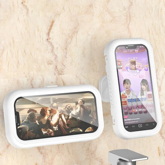 Support de téléphone étanche pour douche, angle de rotation réglable