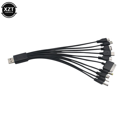 Câbles chargeur micro USB 10 en 1