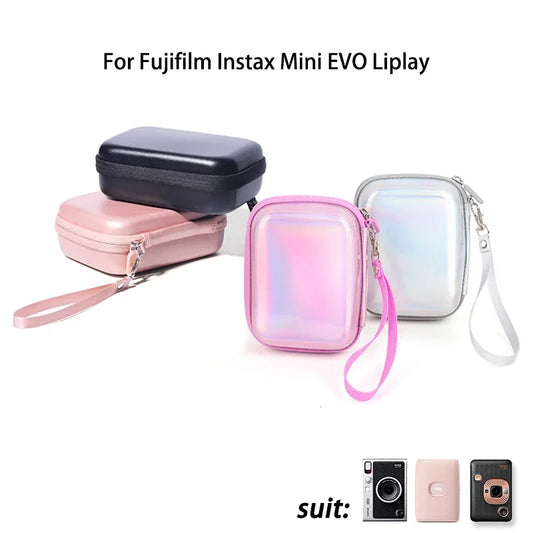 Pour Film instantané Fujifilm Instax Mini Link Liplay EVO SP-2 imprimante antichoc EVA étui de transport avec poche en maille-accessoires