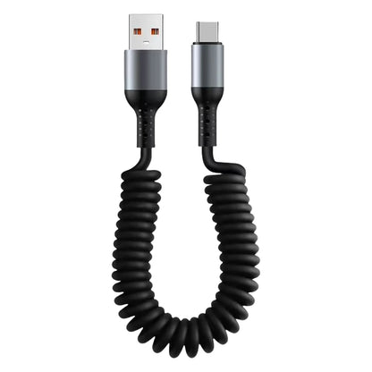 Câble Court à Ressort de 35cm à 180cm, pour Recharge Rapide, 3 à 1 Pièces