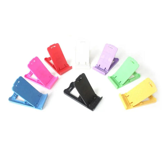 Mini support de téléphone portable pliable en plastique