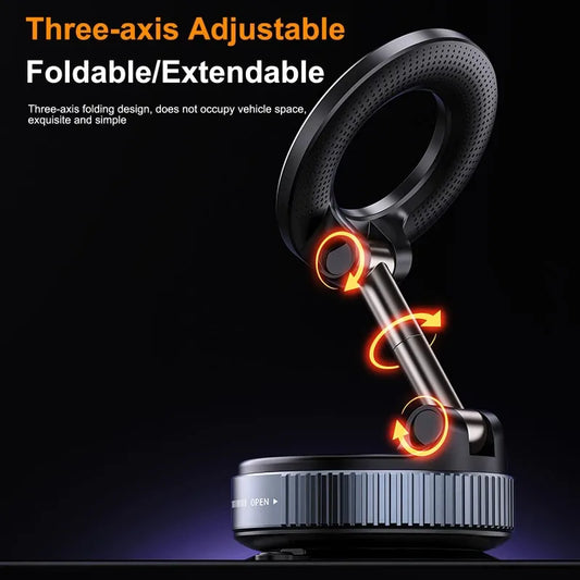 K007 support de téléphone magnétique ultra fort pour voiture conception pliable 360 °
