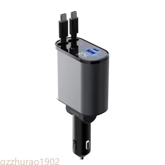 Câble 97QB Type C rapide Chargeur téléphone portable rétractable pour tablette des smartphones