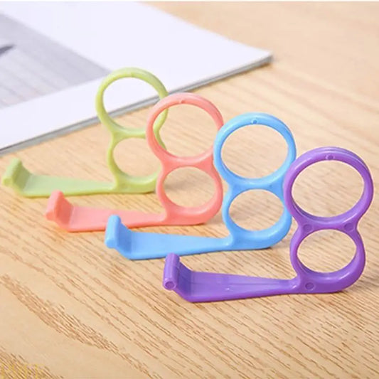Support de bague de doigt pratique pour tablette de téléphone portable, 4 couleurs, améliore la poignée du téléphone portable, 1 pièce