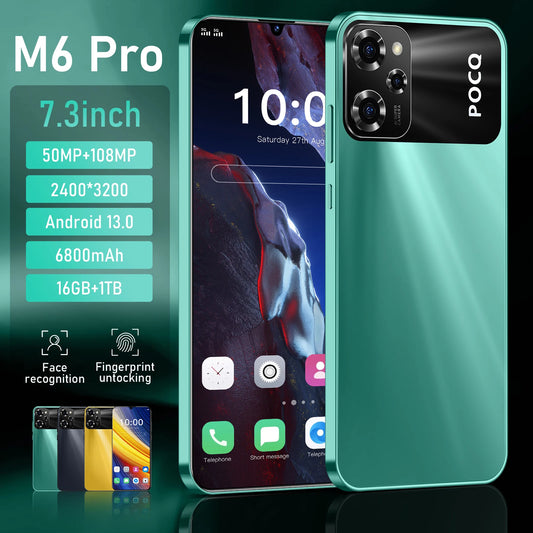 POCO M6 Pro 5G double SIM fonction de veille 7.3 pouces