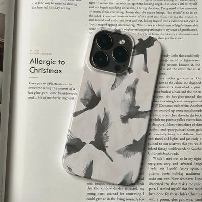 Coque de Iphone créative INS Flying White Pigeon Chic
