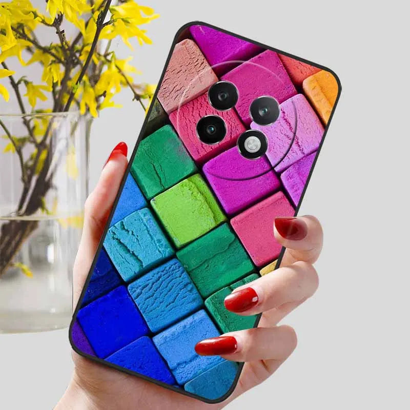 Pare-chocs souple en silicone pour Realme 13 Plus