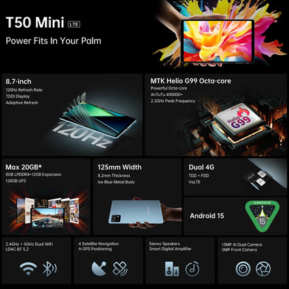 Tablette Teclast T50 Mini